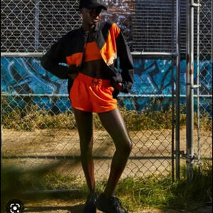 Koral Power Netz Shorts Tango Black